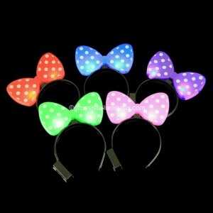 Serre T&ecirc;te Lumineux "Noeud Papillon"
