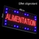 Enseigne Lumineuse "ALIMENTATION"