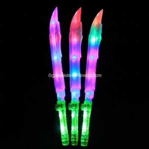 Ep&eacute;e lumineuse muticolore