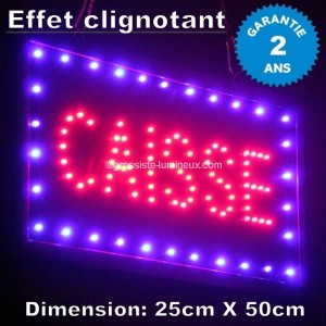 Enseigne Lumineuse "CAISSE"