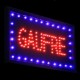 Enseigne Lumineuse "GAUFFRE"
