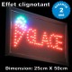 Enseigne Lumineuse "GLACE"