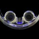 Cendrier lumineux "Bleu Elecrtric"