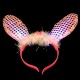 Oreilles de Lapin Lumineuses "Disco"