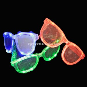 Lunettes Lumineuses Adultes "G&eacute;ante"