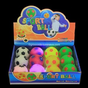 Balle lumineuse  "Foot musicale"