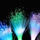 Décor lumineux style "fibre"