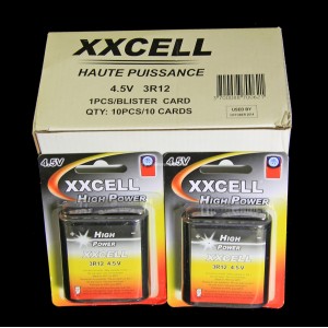 Boite X10 blisters de X4 Pile 4.5V 