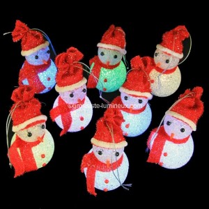 D&eacute;coration bonhomme de neige
