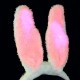 Oreilles de Lapin Lumineuses "Fourrure"
