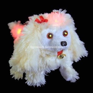 Peluche lumineuse anim&eacute;e