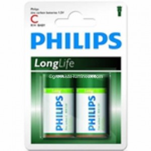 Pile Phillips 1.5V - C-LR14 "LongLife"