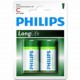 Pile Phillips 1.5V - C-LR14 "LongLife"