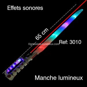Ep&eacute;e lumineuse "Multi"