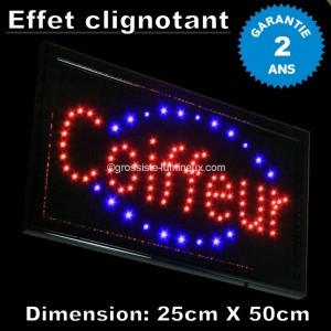 Enseignes Lumineuse "COIFFEUR"