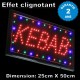 Enseigne Lumineuse led "KEBAB"