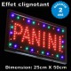 Enseignes Lumineuse "PANINI"