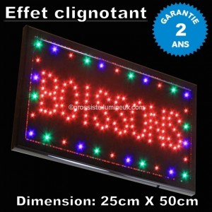 Enseignes Lumineuse "BOISSONS"