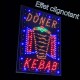 Enseignes Lumineuse "DONER KEBAB"