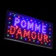 Enseigne Lumineuse "POMME D'AMOUR"