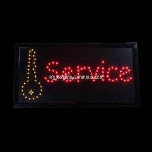 Enseigne Lumineuse "SERVICE"