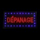 Enseigne Lumineuse "DEPANNAGE"