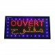 Enseigne Led "OUVERT ARABE"