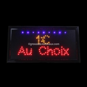 Enseigne Led "1 EURO"