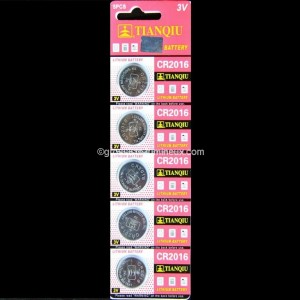 Piles bouton CR2016 (X5)
