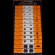 Plaquette de 24 Piles Bouton