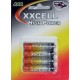 Pile AAA-LR03 "XXCELL" (X4)