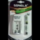 Chargeur de Piles AAA, 9V