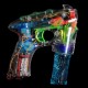 Pistolet Lumineux "Rafale"